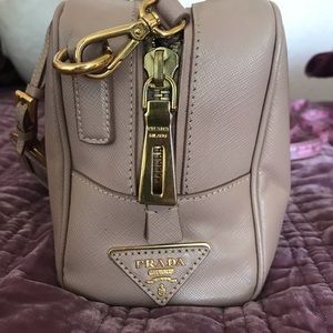 Baby pink Prada bag